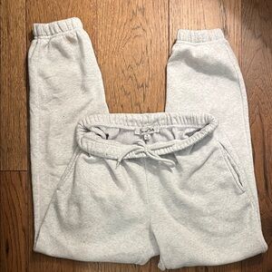 Cozy Light Gray Kids Sweatpants